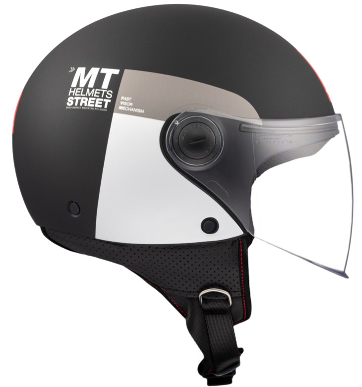 КАСКА ЗА СКУТЕР MT STREET S INBOARD D2 MATT — снимка 2