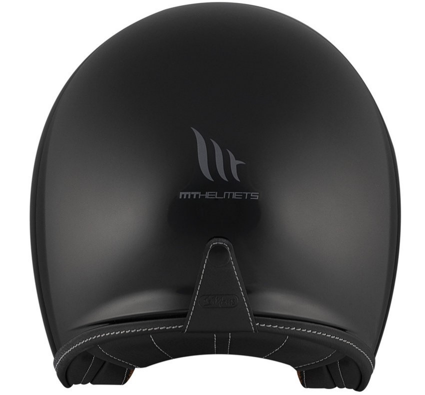Каска за скутер MT LE MANS 2 S SV SOLID A1 MATT BLACK — снимка 2