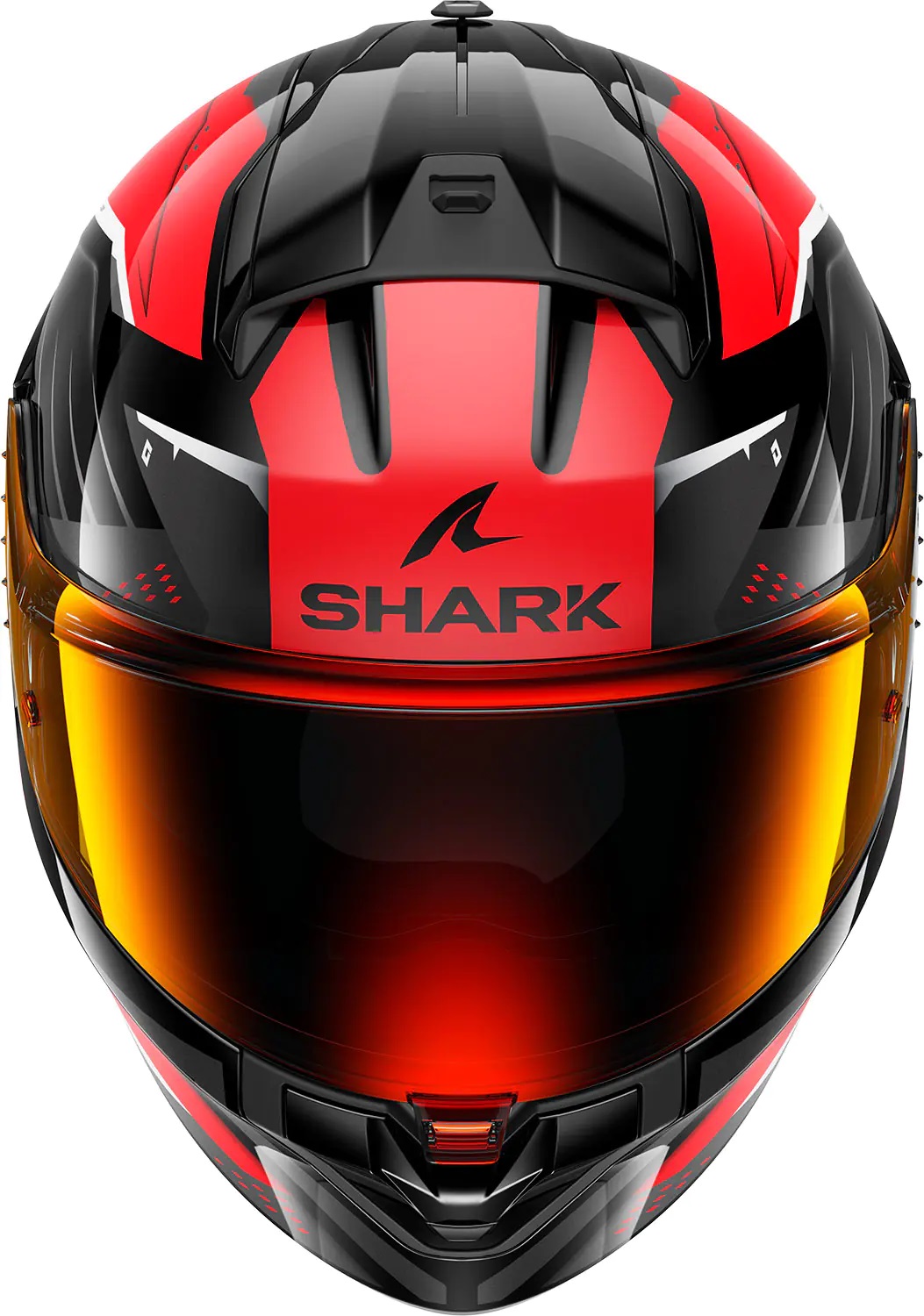 Каска SHARK RIDILL 2 BERSEK BLACK/WHITE/RED — снимка 3