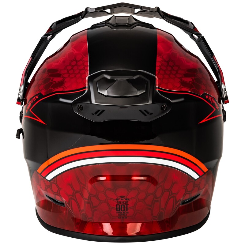 Ендуро каска FLY RACING Trekker Conceal-Red/Black 2025 — снимка 4