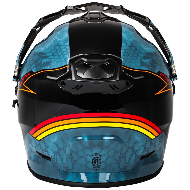 Ендуро каска FLY RACING Trekker Conceal-Slate/Black/Red 2025 — снимка 4