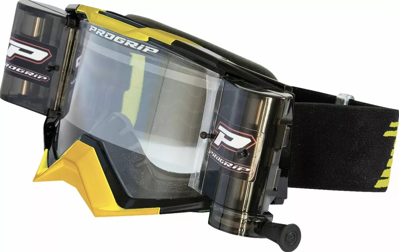 Мотокрос очила PROGRIP 3309 RAPID GGB+ROLL-OFF SYSTEM — снимка 2