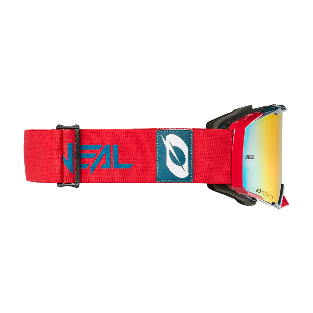 Мотокрос очила O'NEAL B-33 BOLD RED/BLUE - RADIUM RED — снимка 3