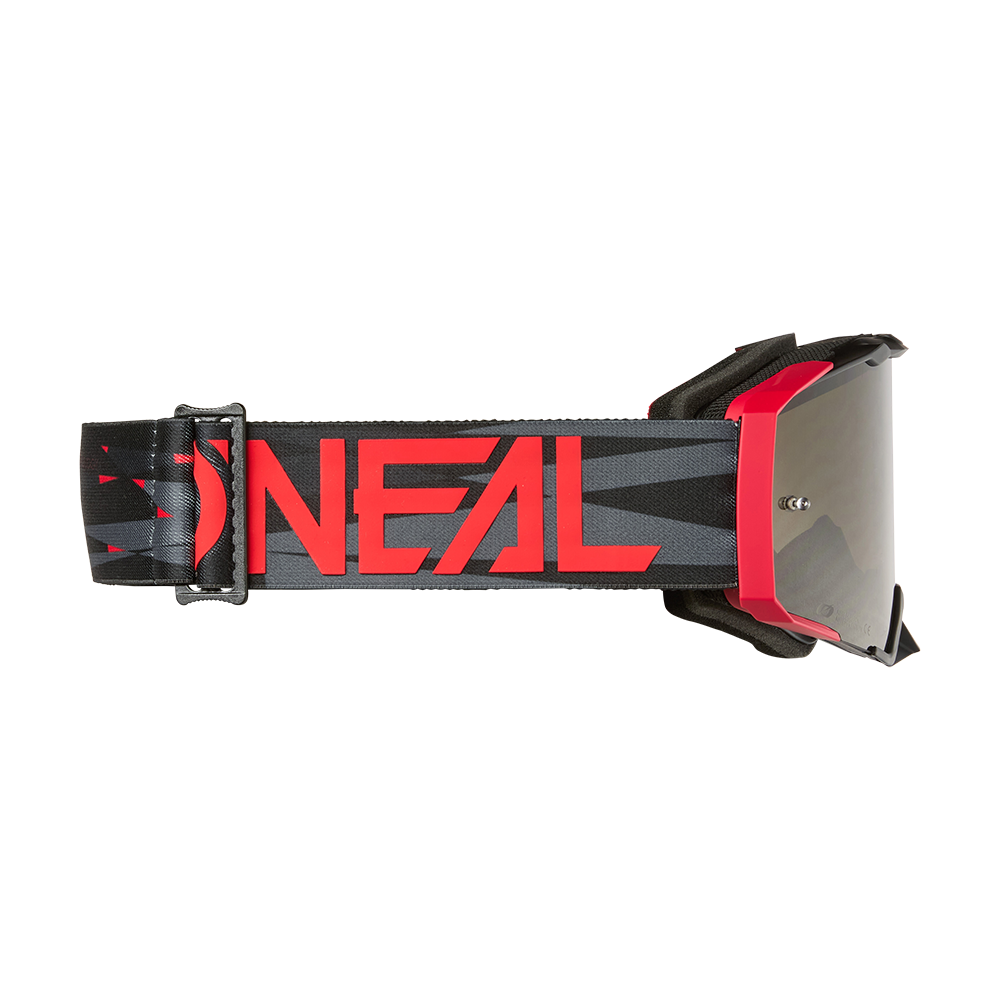 Мотокрос очила O'NEAL B-33 ICTUS BLACK/RED - GRAY — снимка 3