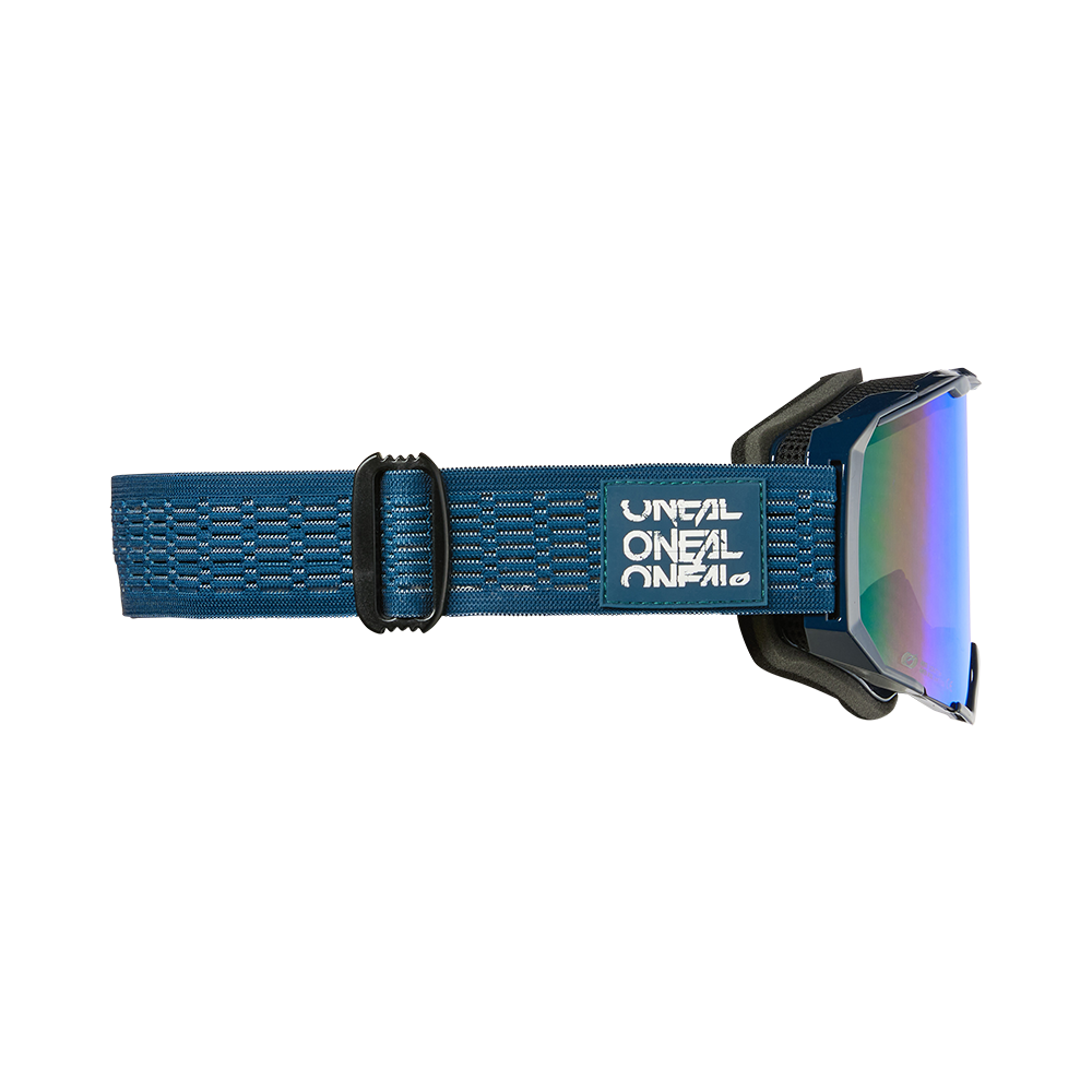 Мотокрос очила O'NEAL B-22 STATIC OCEAN BLUE - RADIUM BLUE — снимка 3