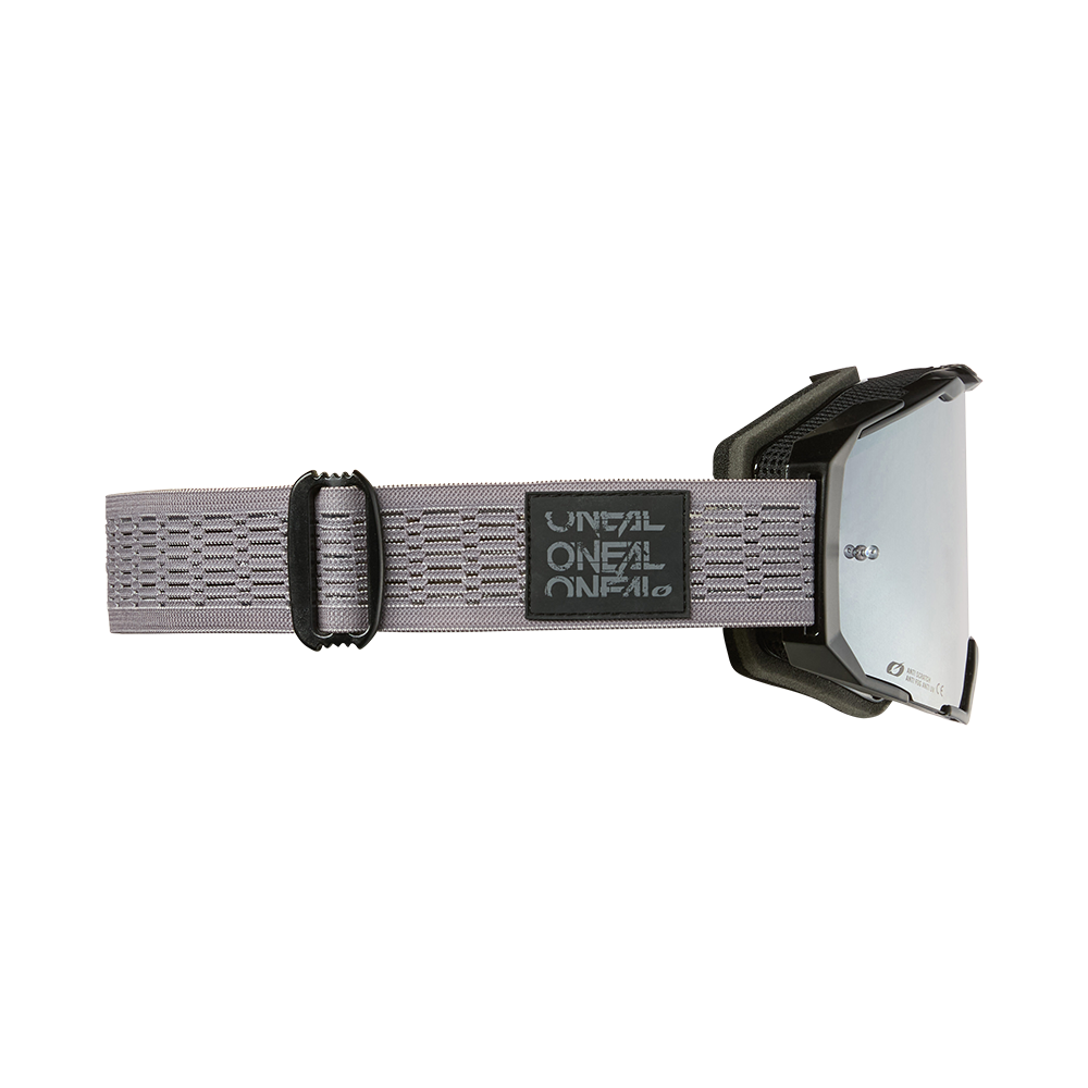 Мотокрос очила O'NEAL B-22 STATIC GRAY - SILVER MIRROR — снимка 3
