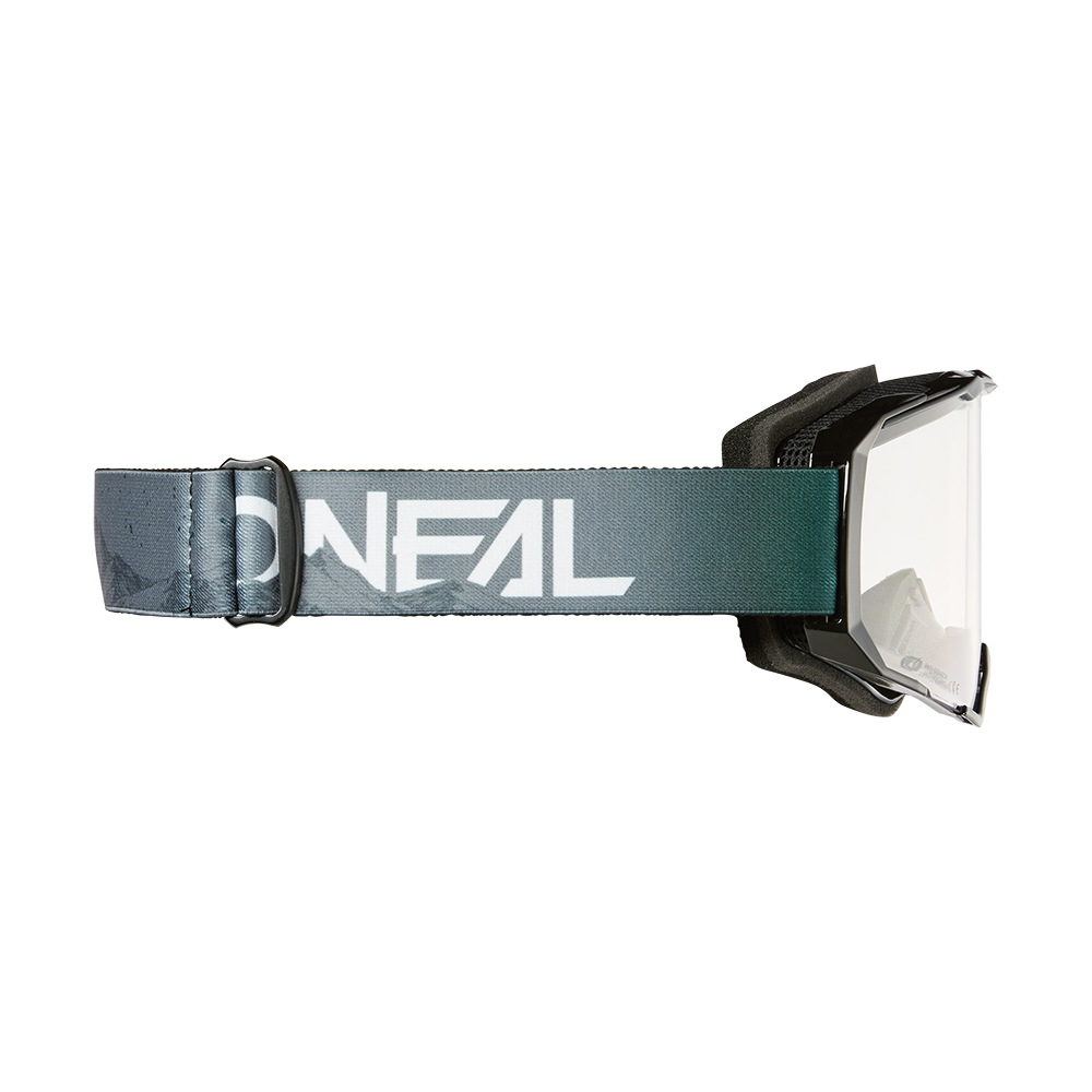 Мотокрос очила O'NEAL B-22 COVERT GRAY/GREEN - CLEAR — снимка 3