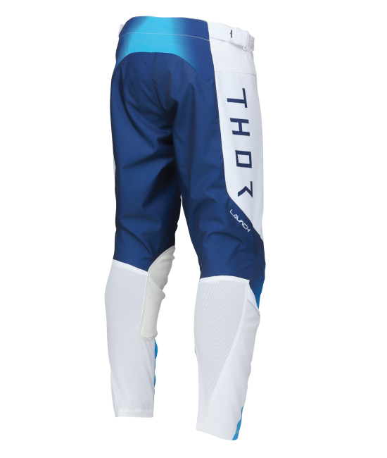 Мотокрос брич THOR LAUNCHMODE STORM WHITE — снимка 4
