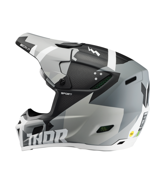 Мотокрос каска THOR REFLEX SPORT CARBON BRAVE MIPS — снимка 2