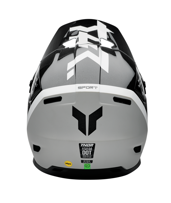 Мотокрос каска THOR REFLEX SPORT RIOT BLACK/WHITE MIPS_3