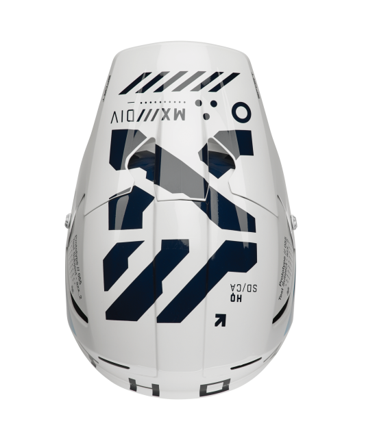 Мотокрос каска THOR REFLEX SPORT STRIKE NAVY/ACID MIPS — снимка 4