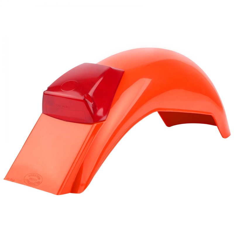 Заден калник със стоп POLISPORT IT Rear Fender Dark Orange 1