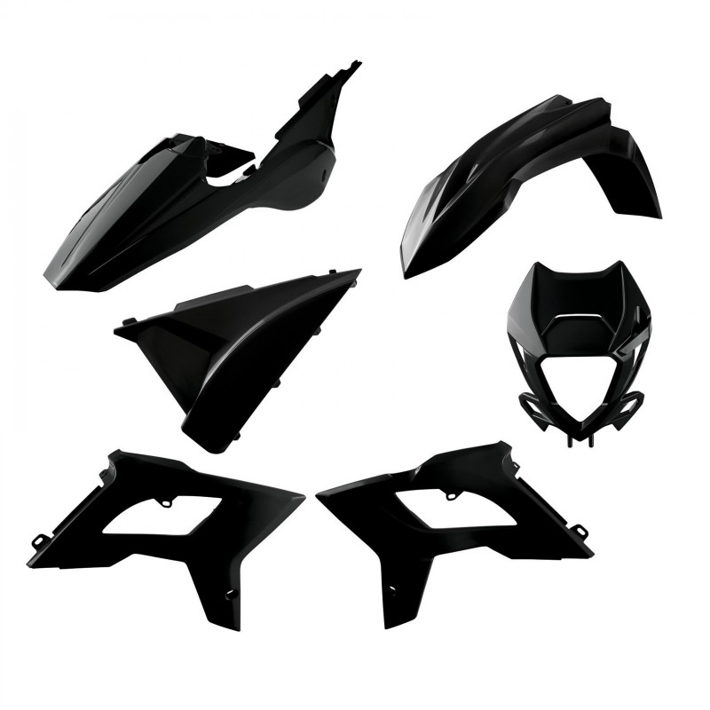 Комплект рестайлинг пластмаси POLISPORT Restyling Kit Beta RR 2T/4T (2018-19) Black