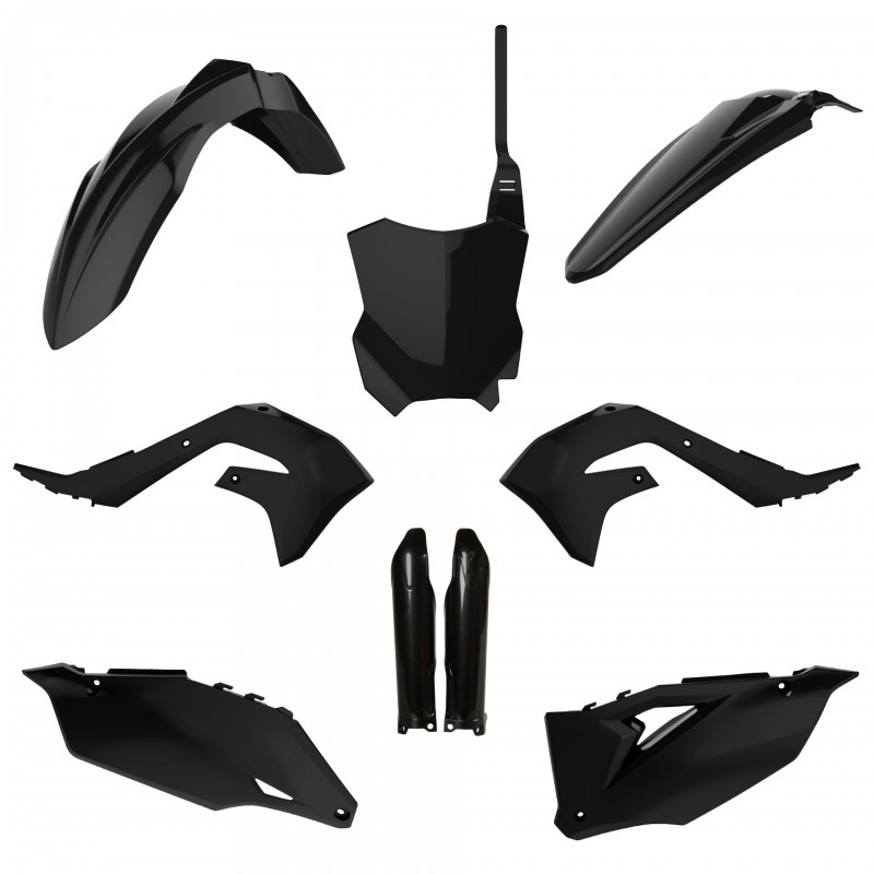 Комплект пластмаси POLISPORT Full Plastic Kit Kawasaki KX-F 450 (2019-23) Black