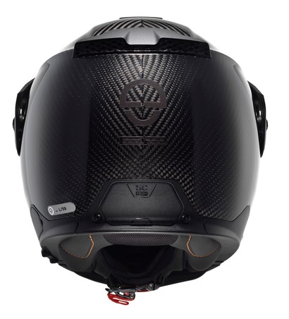 Каска SCHUBERTH E2 CARBON BLACK — снимка 3