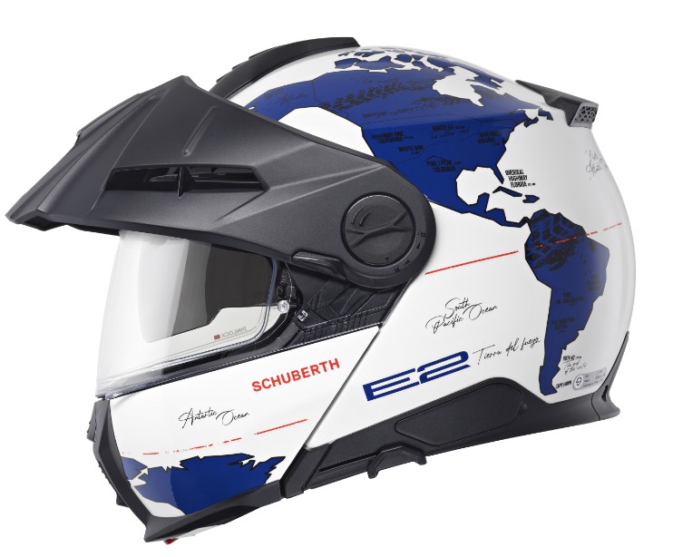 Каска SCHUBERTH E2 ATLAS BLUE — снимка 5