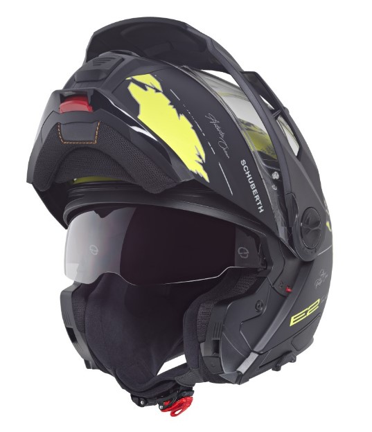 Каска SCHUBERTH E2 ATLAS YELLOW — снимка 4