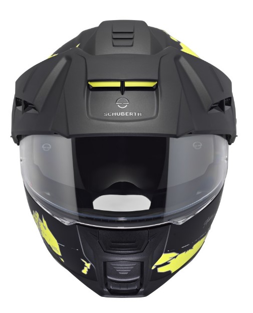Каска SCHUBERTH E2 ATLAS YELLOW — снимка 3