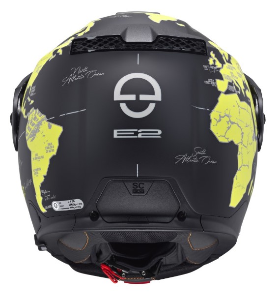 Каска SCHUBERTH E2 ATLAS YELLOW — снимка 2