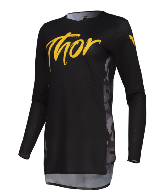 Дамско джърси THOR SPORTMODE SHADOW BLACK 1
