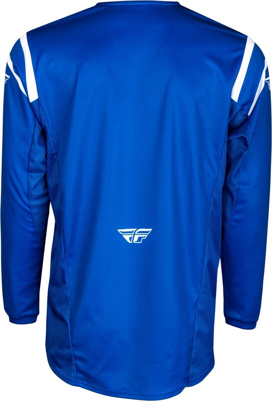 Мотокрос блуза FLY RACING Kinetic Center-Navy/White 2025 — снимка 2