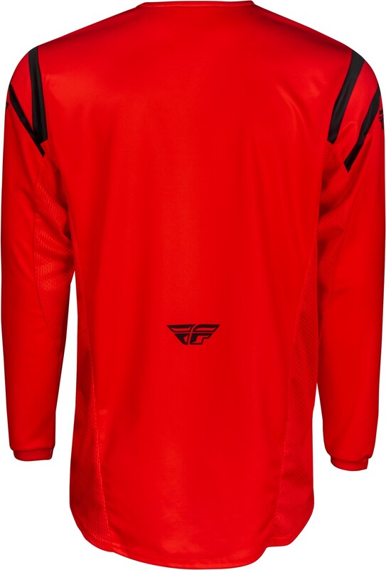 Мотокрос блуза FLY RACING Kinetic Center-Red/Black 2025 — снимка 2