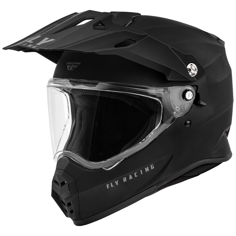 Ендуро каска FLY RACING Trekker Solid-Matte Black 2025 1