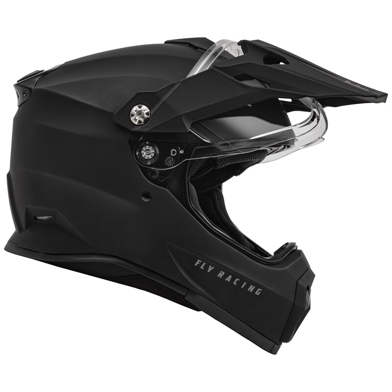 Ендуро каска FLY RACING Trekker Solid-Matte Black 2025 — снимка 2