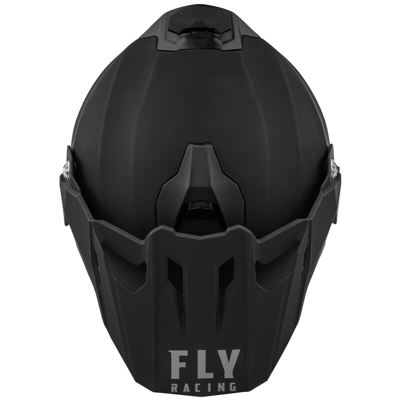 Ендуро каска FLY RACING Trekker Solid-Matte Black 2025 — снимка 3