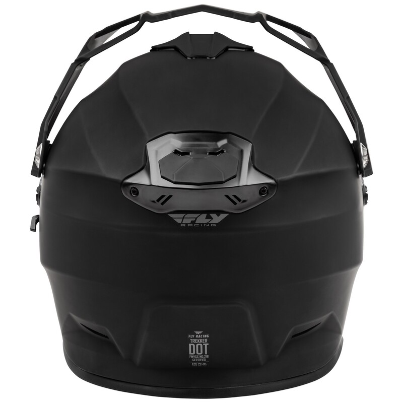 Ендуро каска FLY RACING Trekker Solid-Matte Black 2025 — снимка 4
