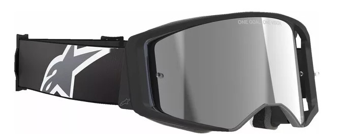 Мотокрос очила ALPINESTARS SUPERTECH CORP BLK/GRY MIRROR SILVER — снимка 2