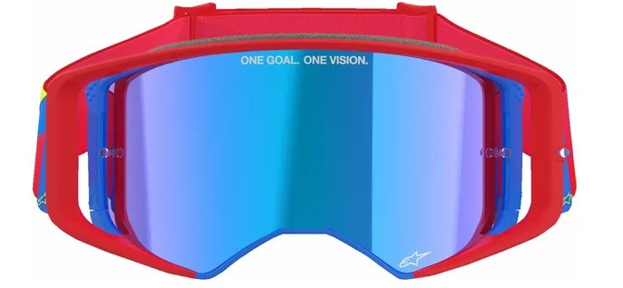 Мотокрос очила ALPINESTARS SUPERTECH CORP RD/BL MIRROR-BL — снимка 3