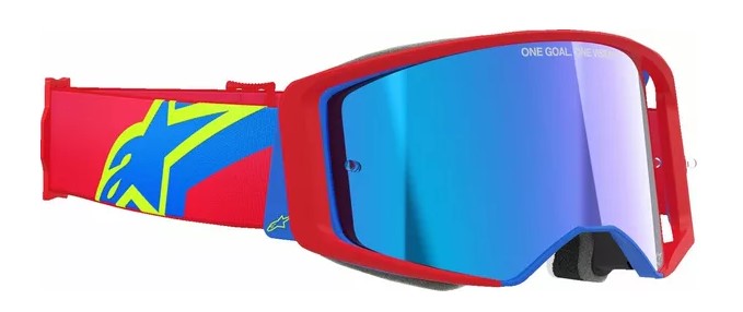Мотокрос очила ALPINESTARS SUPERTECH CORP RD/BL MIRROR-BL — снимка 2