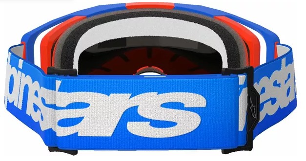 Мотокрос очила ALPINESTARS VISION 8 WORDMARK BL/ORG MIRROR-RED — снимка 2