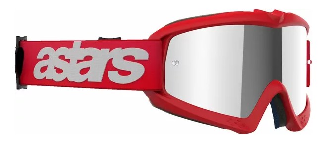 Детски мотокрос очила ALPINESTARS VISION BLAZE RED MIRROR-SIL_3
