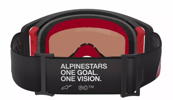 Мотокрос очила ALPINESTARS SUPERTECH CORP BLACK/RED MIRROR-SILVER — снимка 4