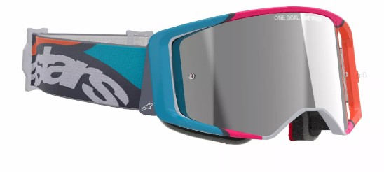 Мотокрос очила ALPINESTARS SUPERTECH STREAM GRAY/MULTI MIRROR-SILVER — снимка 4