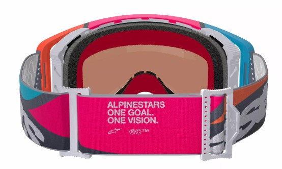 Мотокрос очила ALPINESTARS SUPERTECH STREAM GRAY/MULTI MIRROR-SILVER — снимка 2