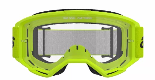 Мотокрос очила ALPINESTARS VISION 3 WORDMARK YLW CLEAR — снимка 4