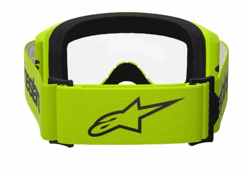 Мотокрос очила ALPINESTARS VISION 3 WORDMARK YLW CLEAR — снимка 2