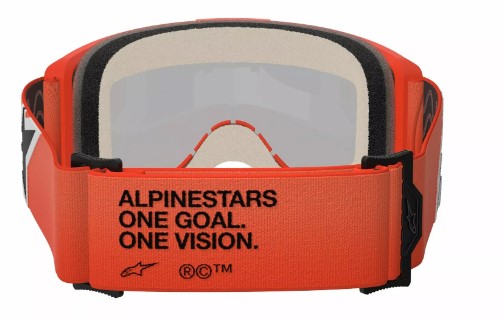 Мотокрос очила ALPINESTARS VISION 5 CORP ORANGE MIRROR-RED_4
