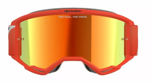 Мотокрос очила ALPINESTARS VISION 5 CORP ORANGE MIRROR-RED_2