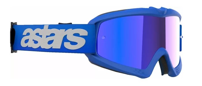 Детски мотокрос очила ALPINESTARS VISION BLAZE BL MIRROR-BL — снимка 3