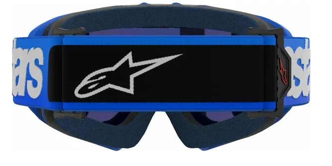 Детски мотокрос очила ALPINESTARS VISION BLAZE BL MIRROR-BL — снимка 2