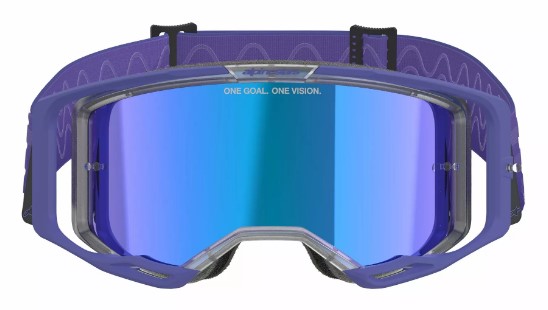 Мотокрос очила ALPINESTARS VISION 8 CORP PURPLE MIRROR-BLUE — снимка 2