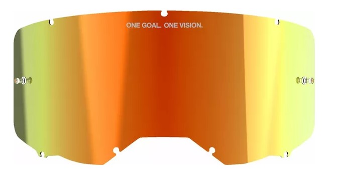 Плака за мотокрос очила ALPINESTARS VISION 8/5/3 RED MIRROR