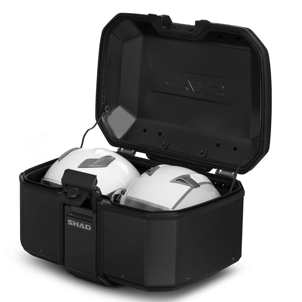Алуминиев мото куфар SHAD TR55 Pure Black Черен - 55 литра — снимка 2