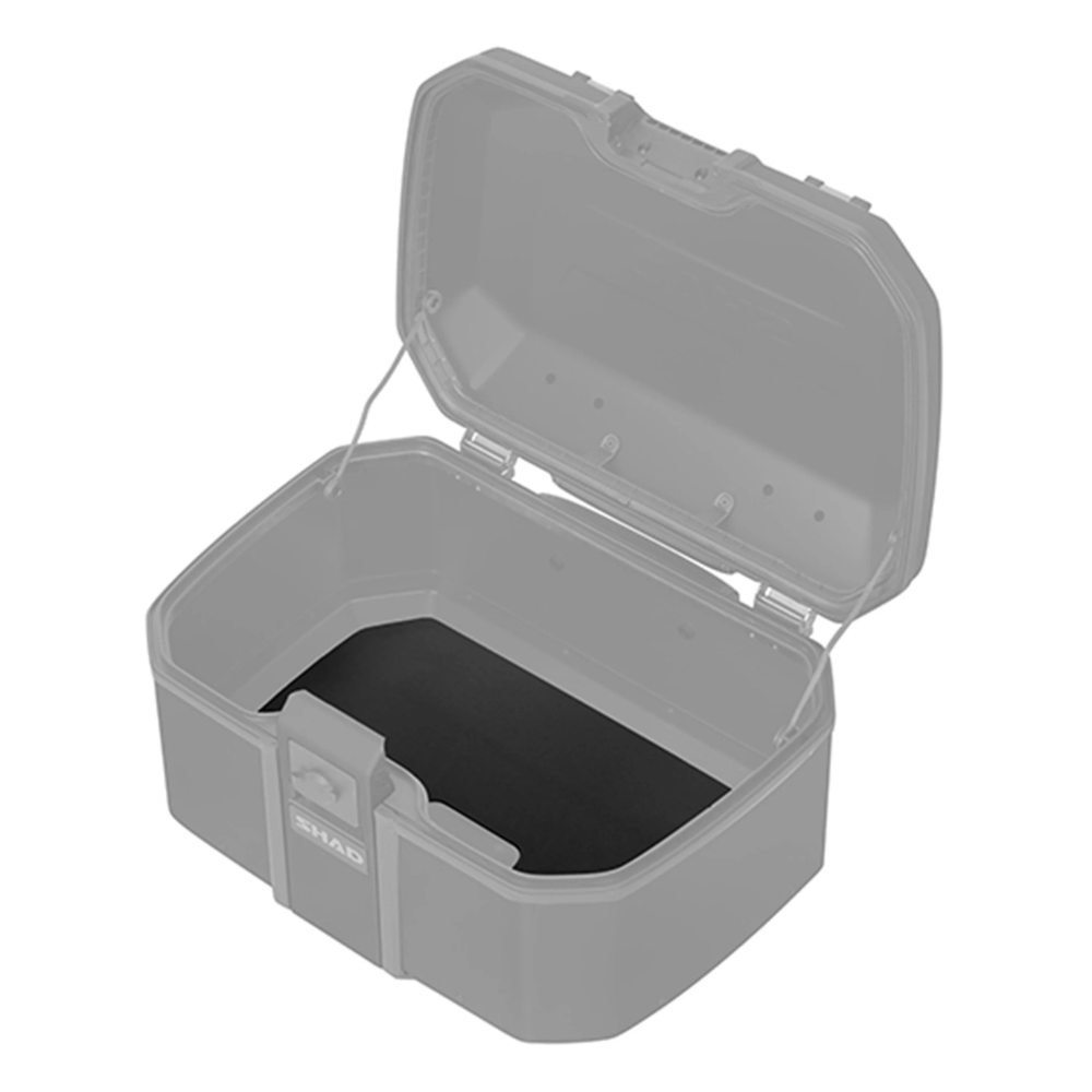 Алуминиев мото куфар SHAD TR55 Pure Black Черен - 55 литра — снимка 5
