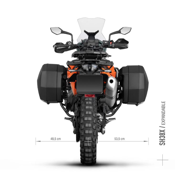 Монтажен комплект за куфари SHAD 3P SYS. KTM 790 ADVENTURE ('19-'20) / 890 ADVENTURE ('21) — снимка 5