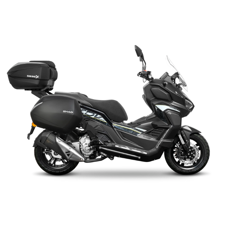 Монтажен комплект за куфари SHAD 3P SYSTEM KEEWAY VIESTE XDV 300 '23 — снимка 4